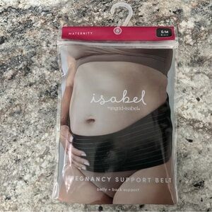 Isabel Pregnancy Support Belt belly back support NEW IN sealed PKG S/M